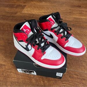 Nike Kids Sneakers Red and White